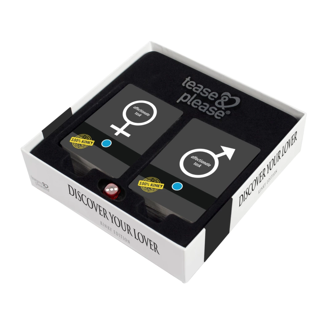 Tease & Please Discover Your Lover 100% Kinky gra dla par EN 240 zadań