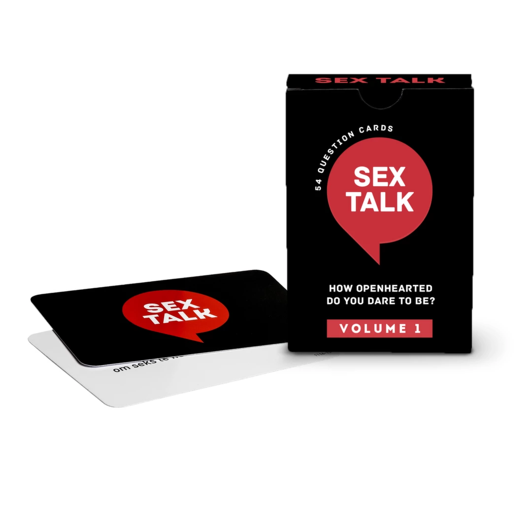 Tease & Please Sex Talk Volume 1 EN - Gra towarzyska z pytaniami, 54 karty