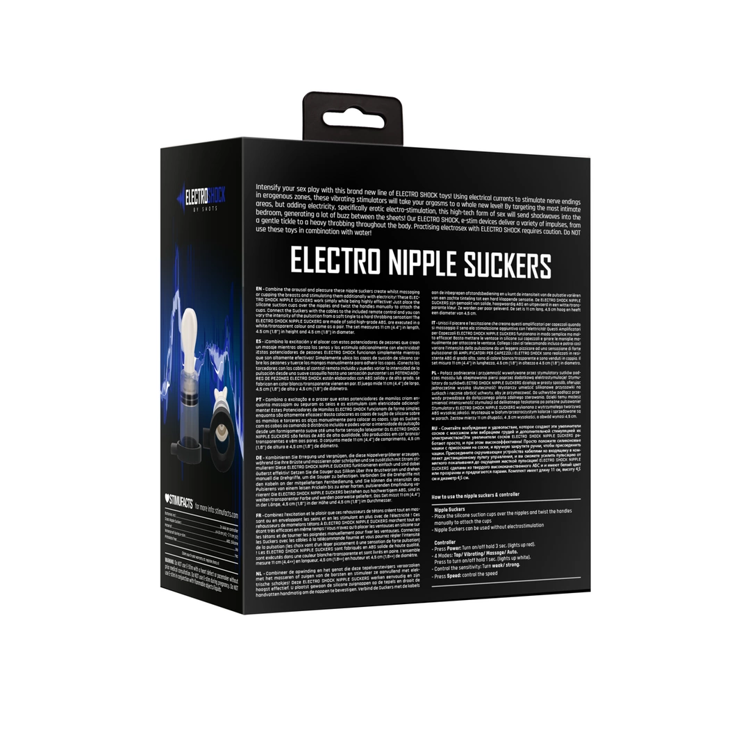 ElectroShock by Shots - Stymulujące zaciski na sutki