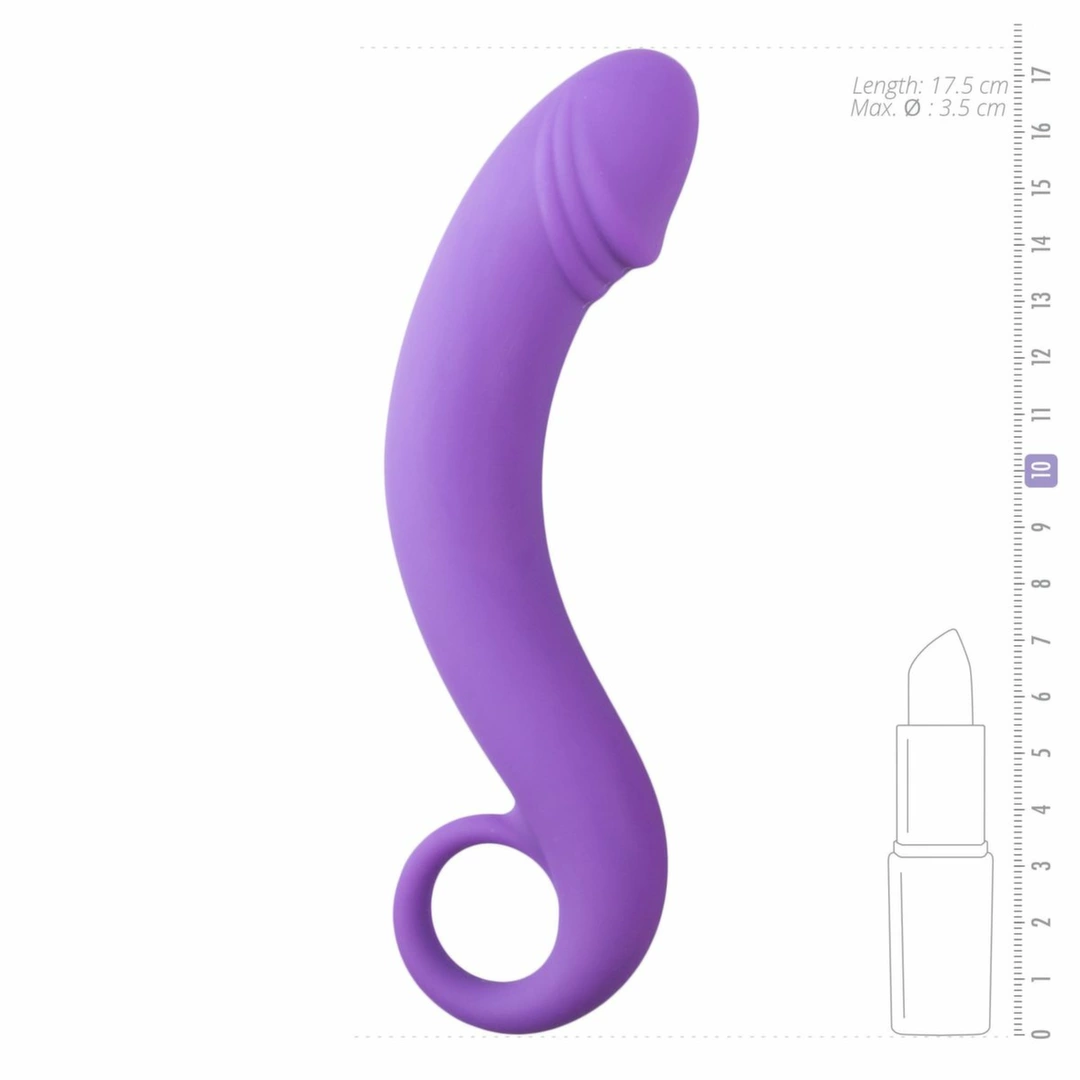 EasyToys Wkładka Anatomiczna Silikonowa Purple, ergonomiczny kształt
