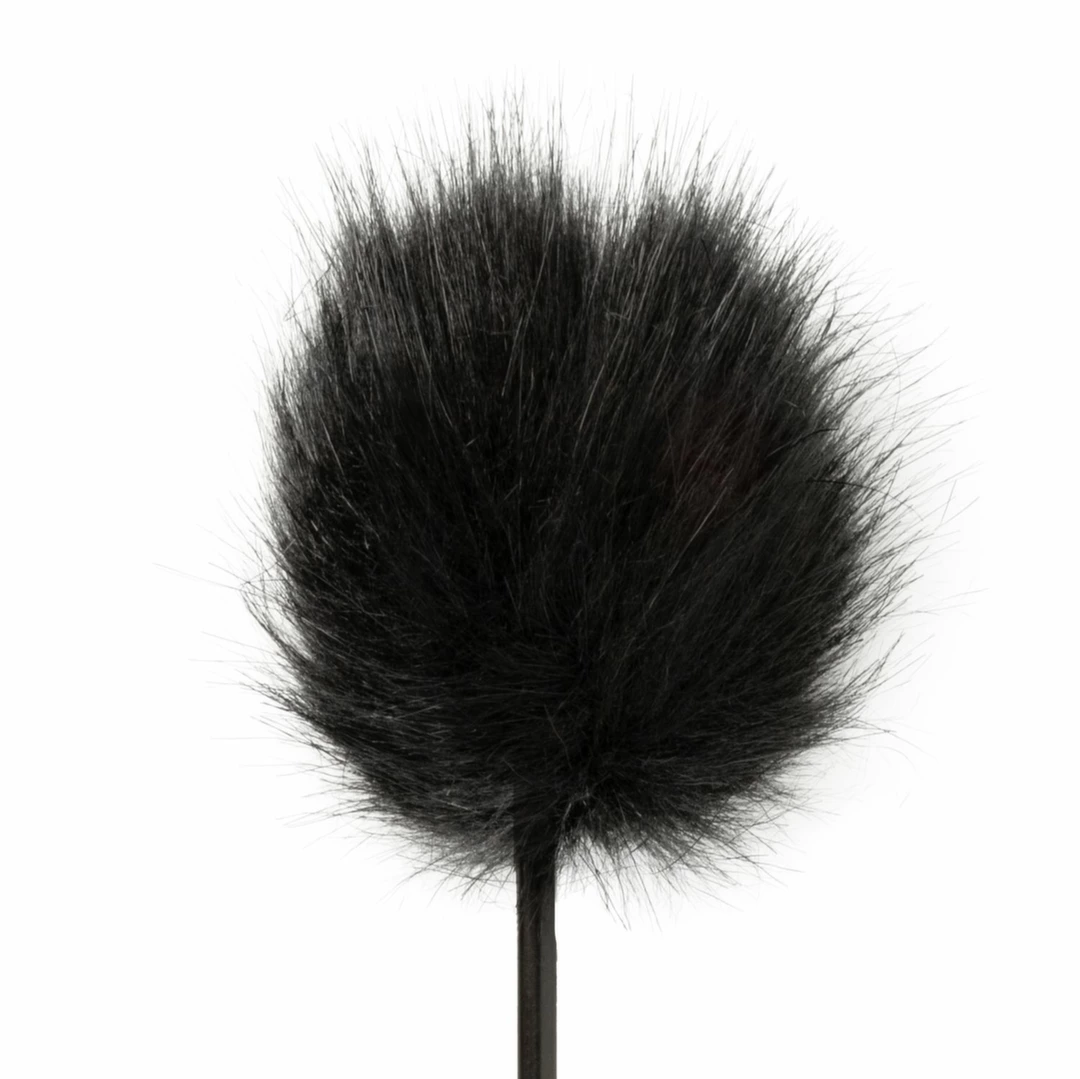 TeaseMe Duo Tickler & Whip Black 2w1 - piorka i bat do masażu 39 cm