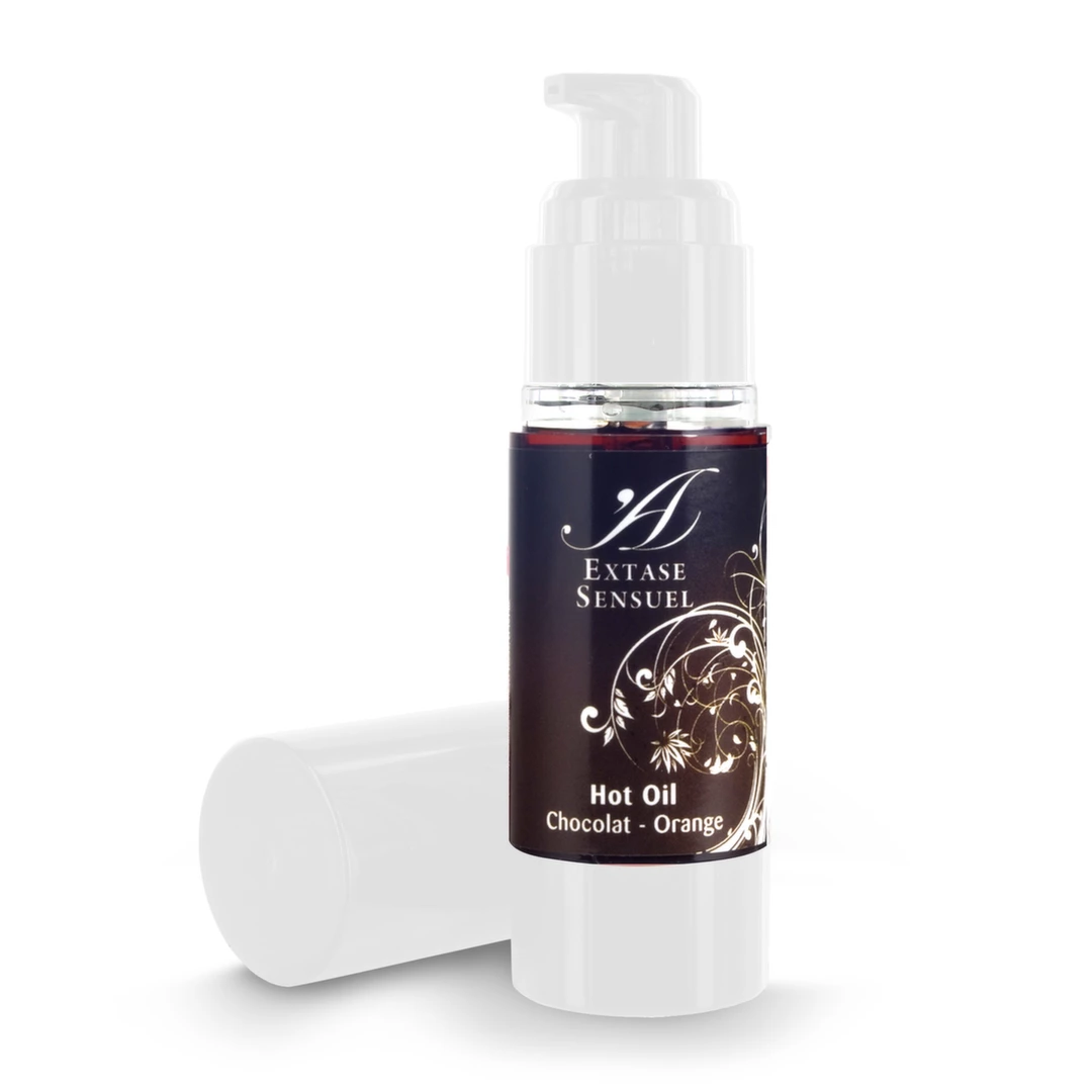 Olejek stymulujący rozgrzewający z aromatem czekoladowo pomarańczowym Extase Sensuel 30 ml