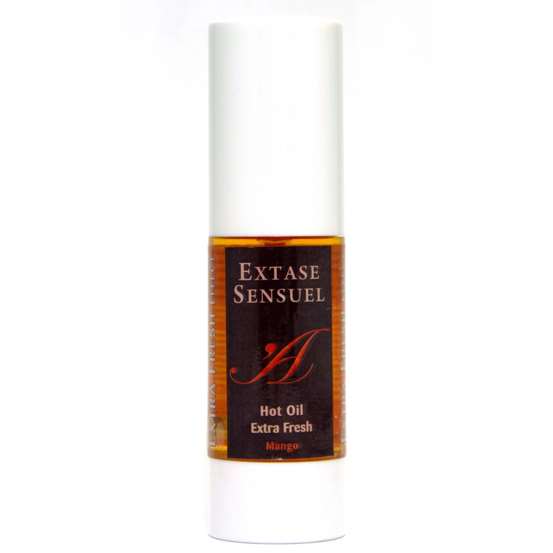 Olejek stymulujący rozgrzewający z aromatem mango Extase Sensuel 30 ml