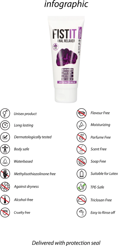 Żel relaksujący do seksu analnego na bazie wody Fist It by Shots 100 ml