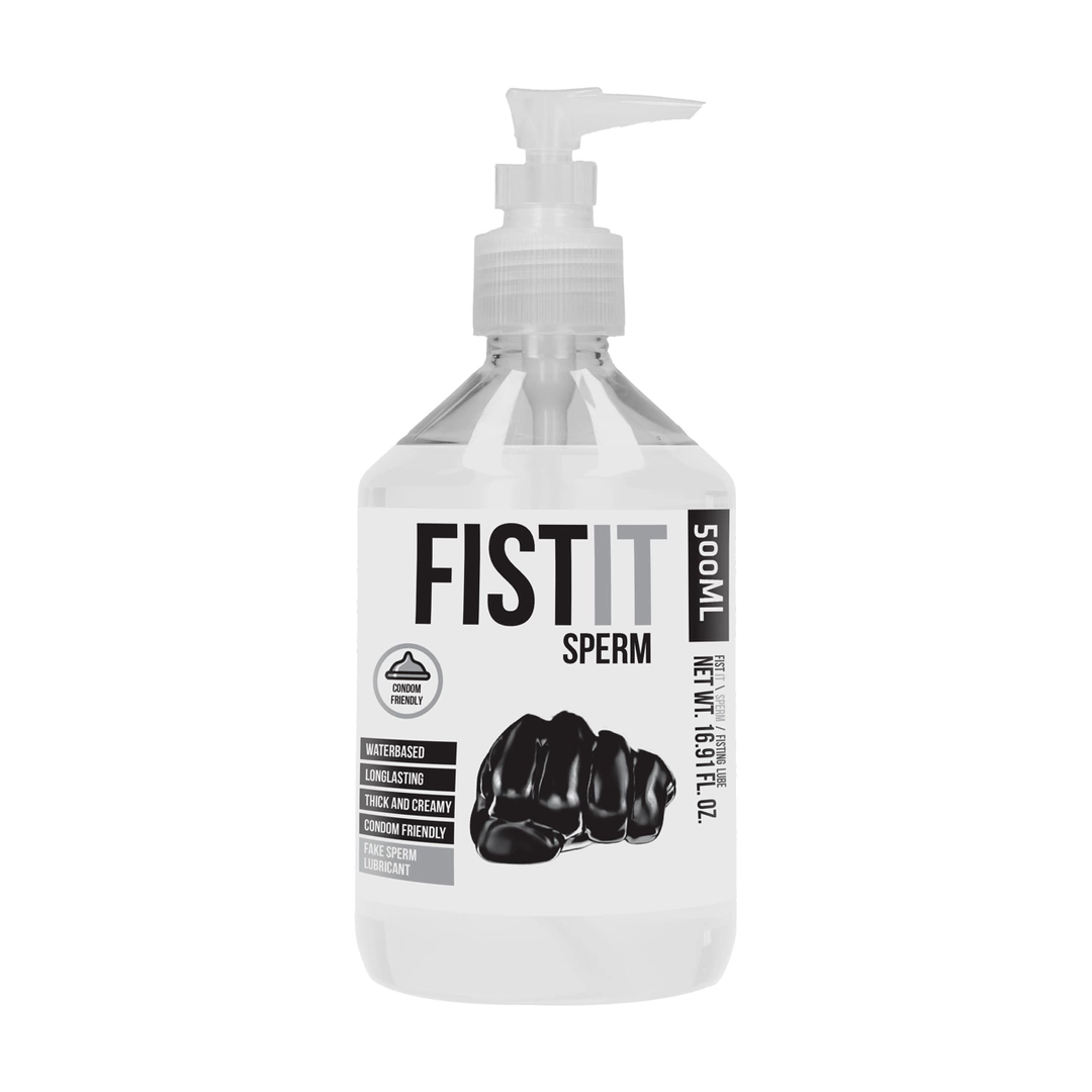 Nawilżający lubrykant sperma sztuczna na bazie wody Fist It by Shots 500 ml