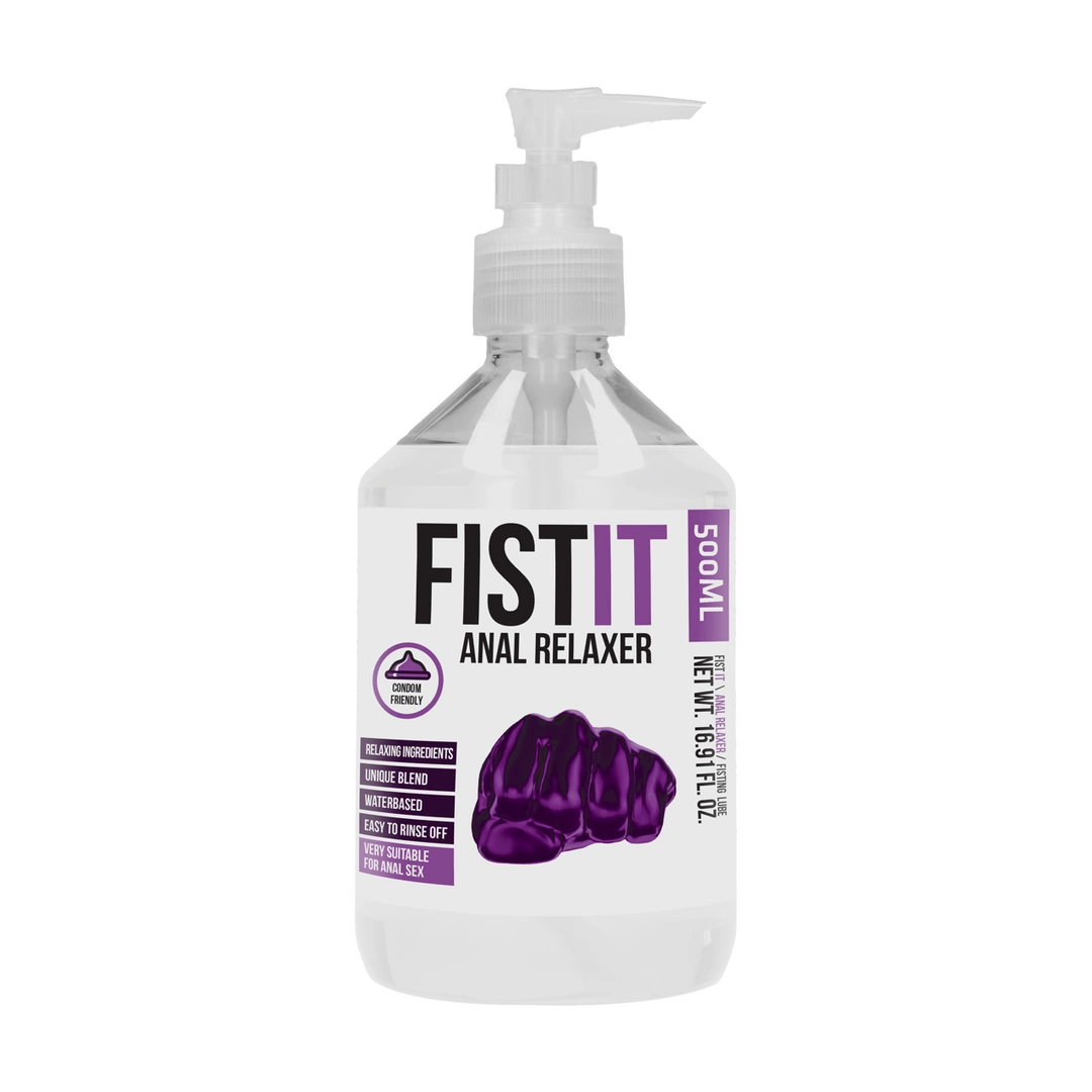 Relaksujący lubrykant nawilżający na bazie wody do seksu analnego Fist It by Shots 500 ml