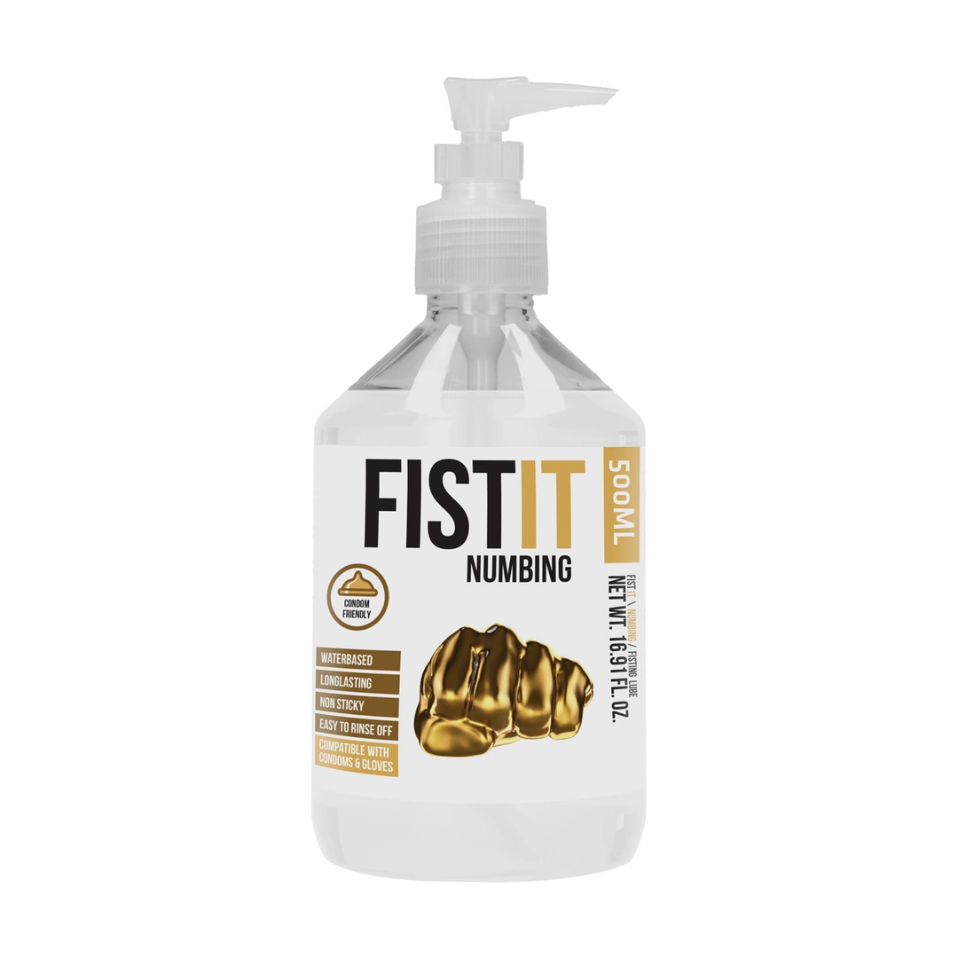 Lubrykant znieczulający na bazie wody Fist It by Shots 500 ml