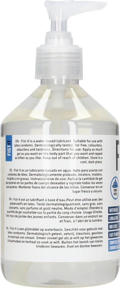 Gęsty lubrykant nawilżający na bazie wody Fist It by Shots 500 ml