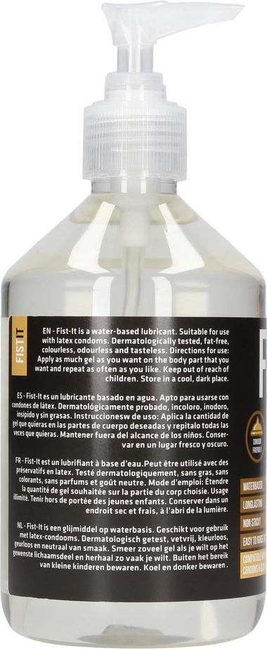 Nawilżający lubrykant na bazie wody Fist It by Shots 500 ml