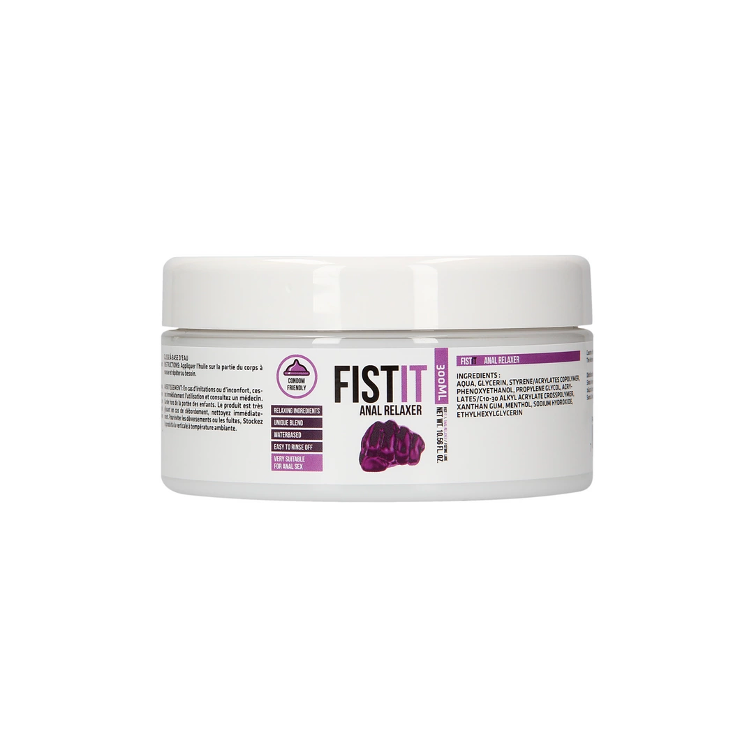 Relaksujący lubrykant na bazie wody do seksu analnego Fist It by Shots 300 ml