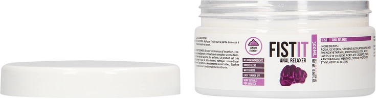 Relaksujący lubrykant na bazie wody do seksu analnego Fist It by Shots 300 ml
