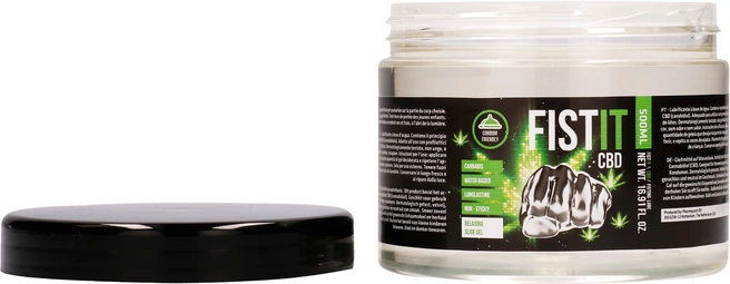 Lubrykant na bazie wody z CBD Fist It by Shots 500 ml