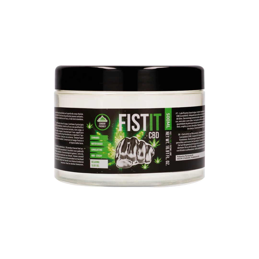 Lubrykant na bazie wody z CBD Fist It by Shots 500 ml