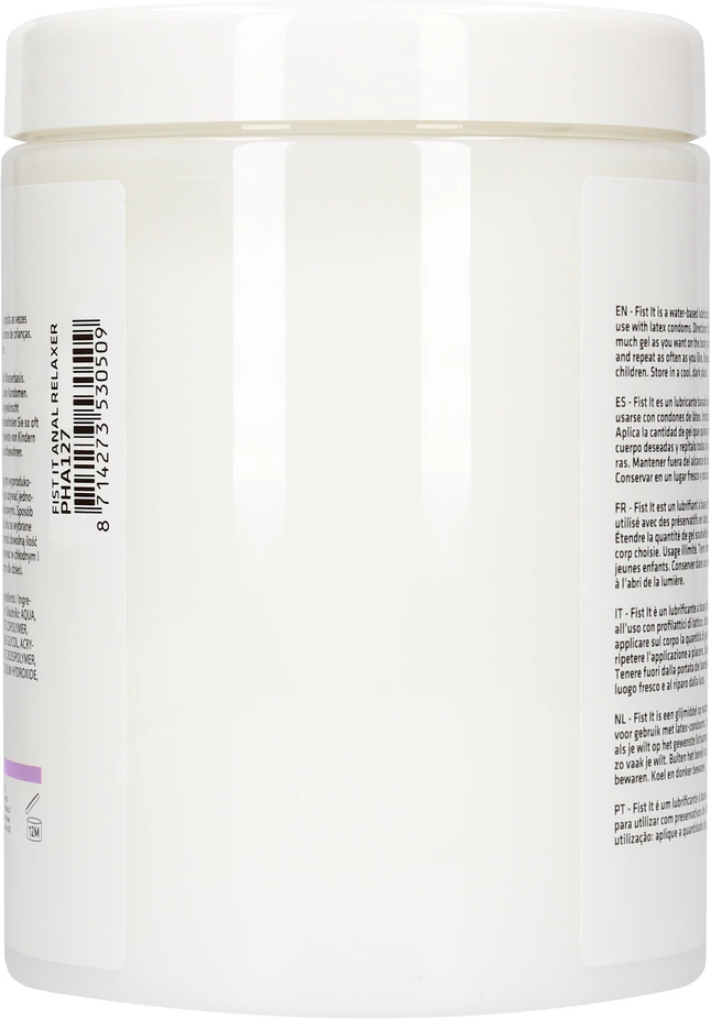 Relaksujący lubrykant na bazie wody do seksu analnego Fist It by Shots 1000 ml