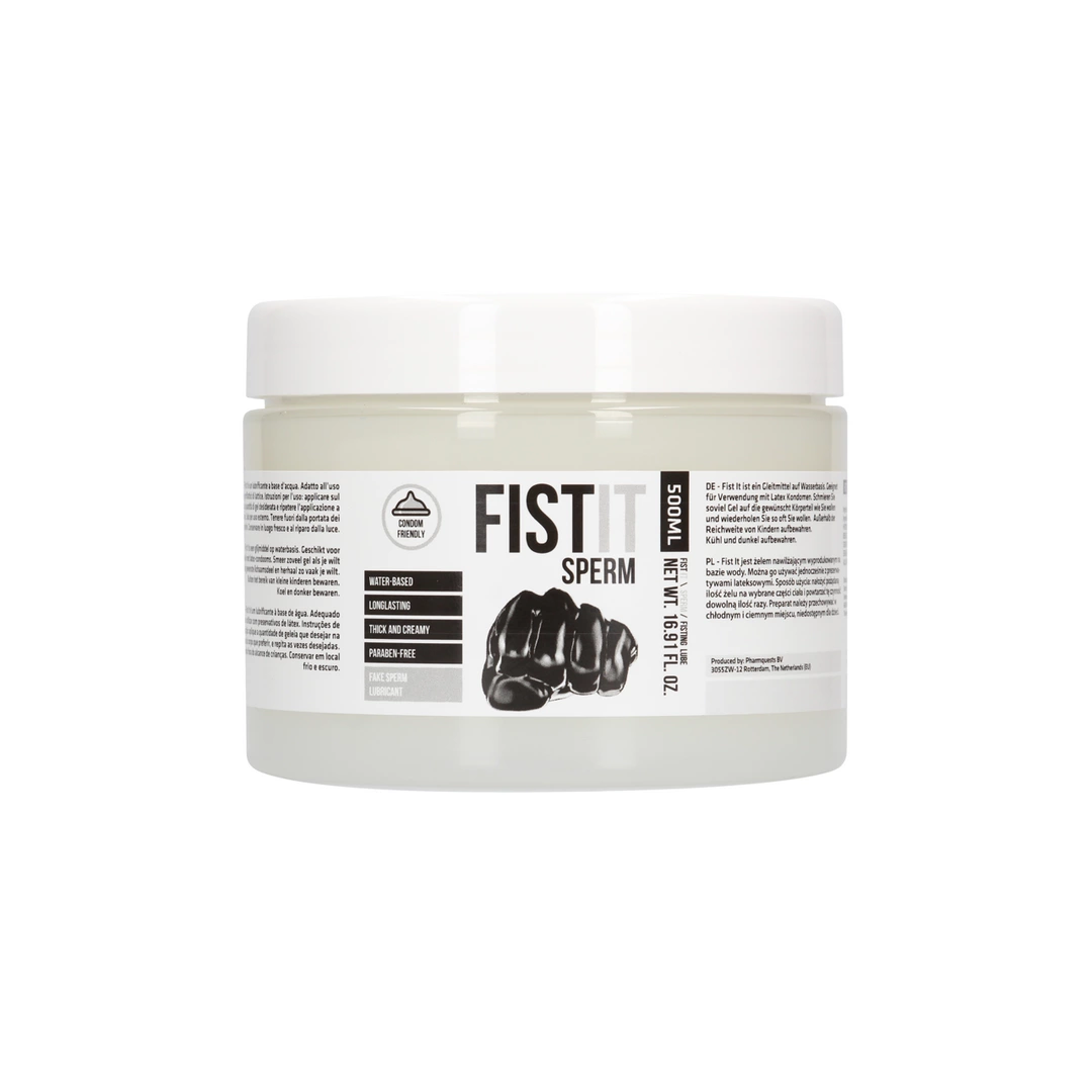 Lubrykant sztuczna sperma na bazie wody Fist It by Shots 500 ml