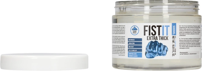 Lubrykant nawilżający na bazie wody ekstra gęsty Fist It by Shots 500 ml