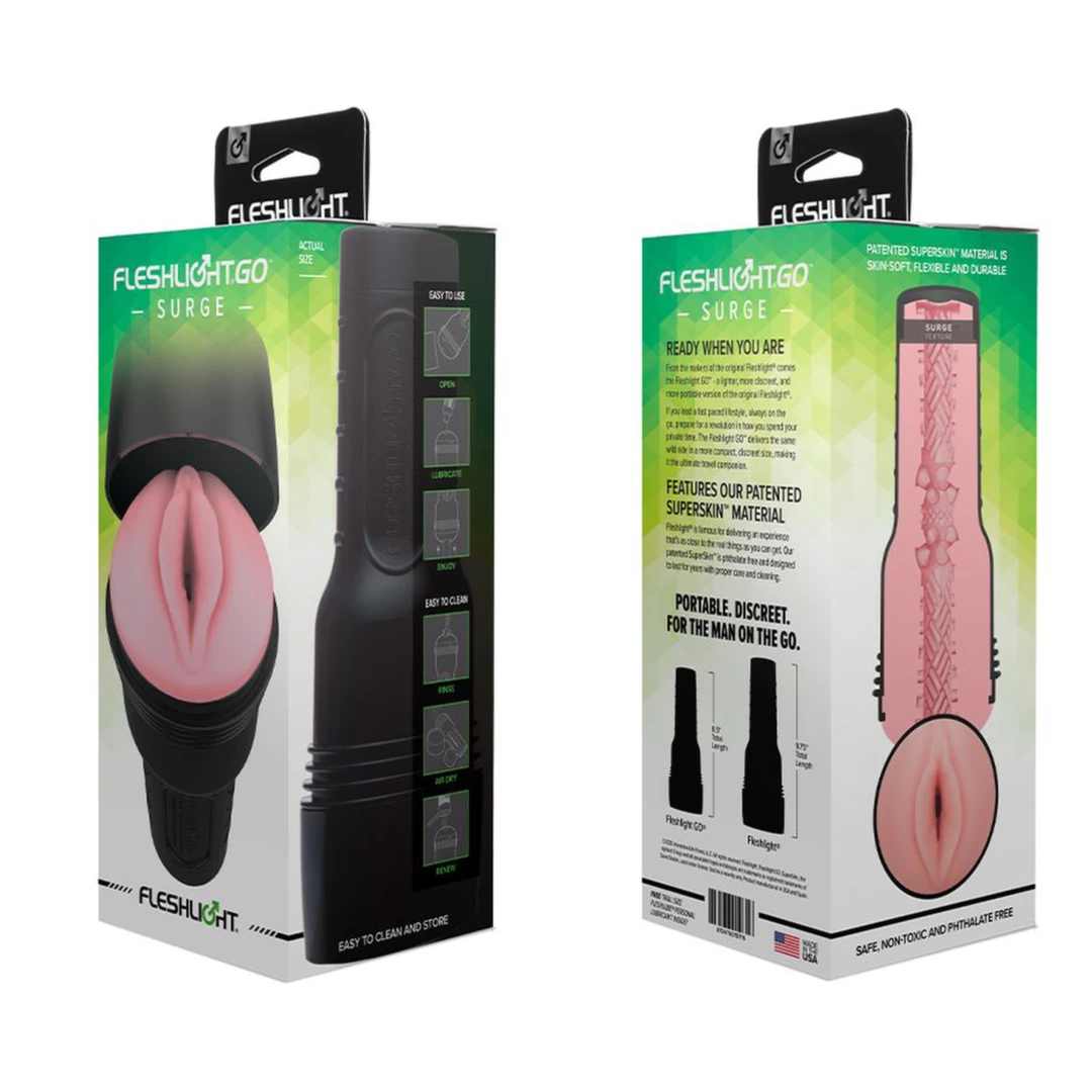 Masturbator różowy do masturbacji penisa Fleshlight GO Surge Pink Lady