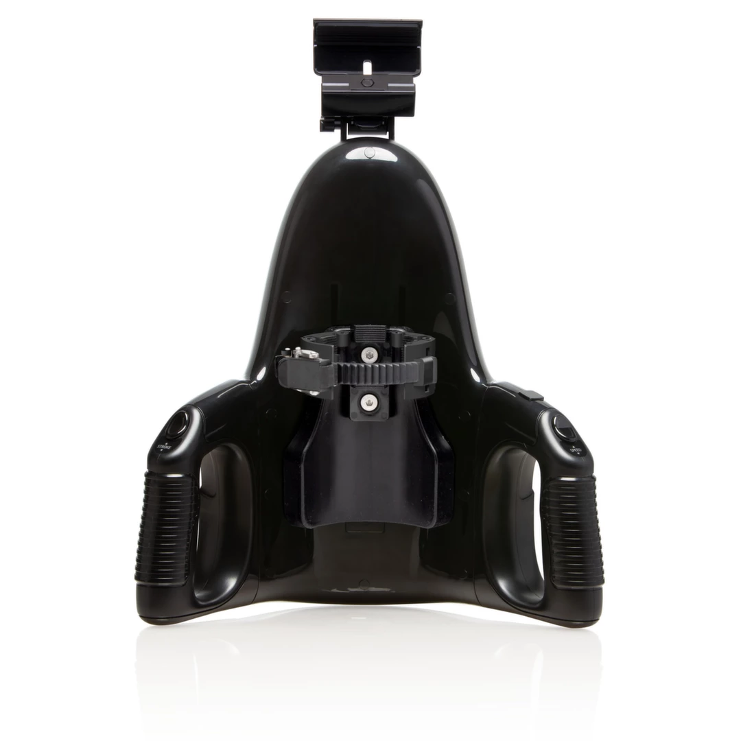 Czarny plastikowy dodatek do masturbatorów Fleshlight Universal Launch