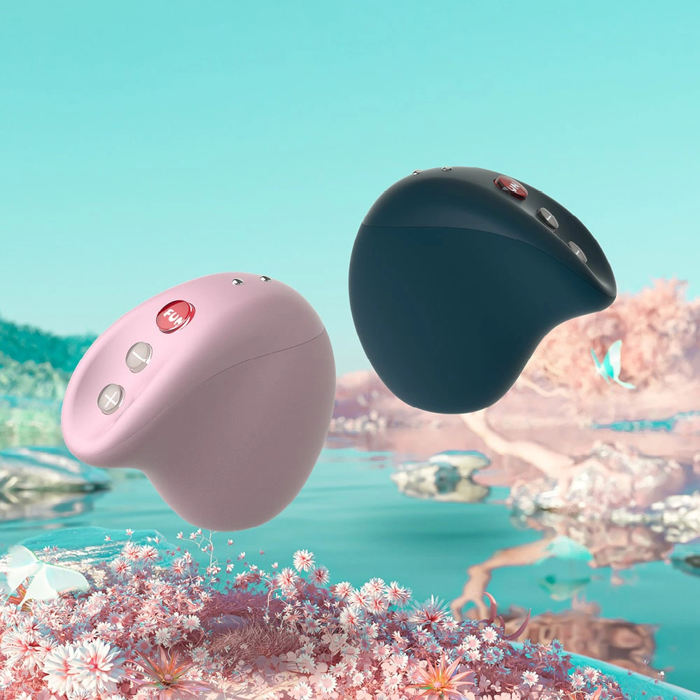 Wibrator próżniowy zielony silikonowy do masturbacji łechtaczki Fun Factory Mea Suction 