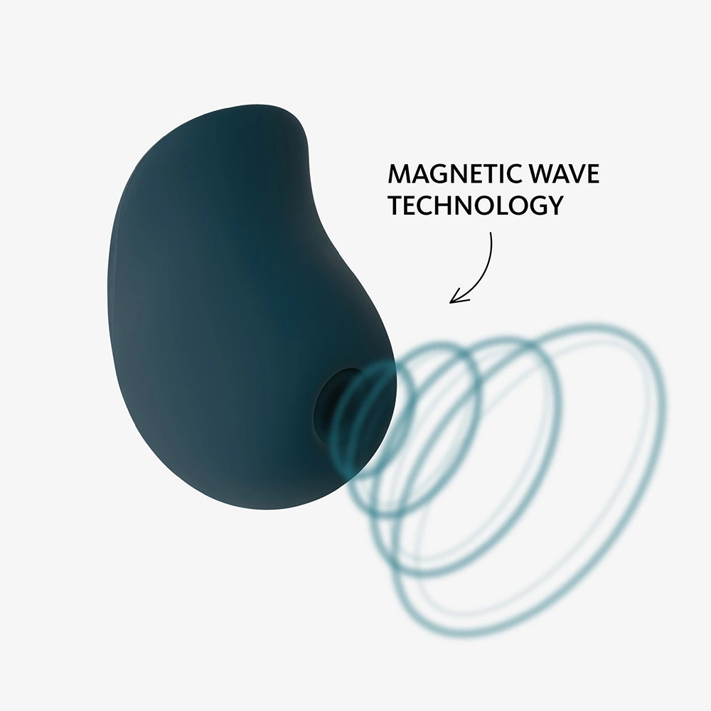 Wibrator próżniowy zielony silikonowy do masturbacji łechtaczki Fun Factory Mea Suction 