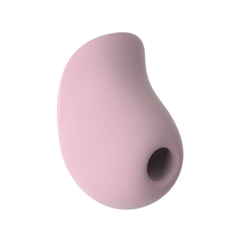 Wibrator różowy okrągły silikonowy do stymulacji łechtaczki z podciśnieniem Fun Factory Mea Suction 