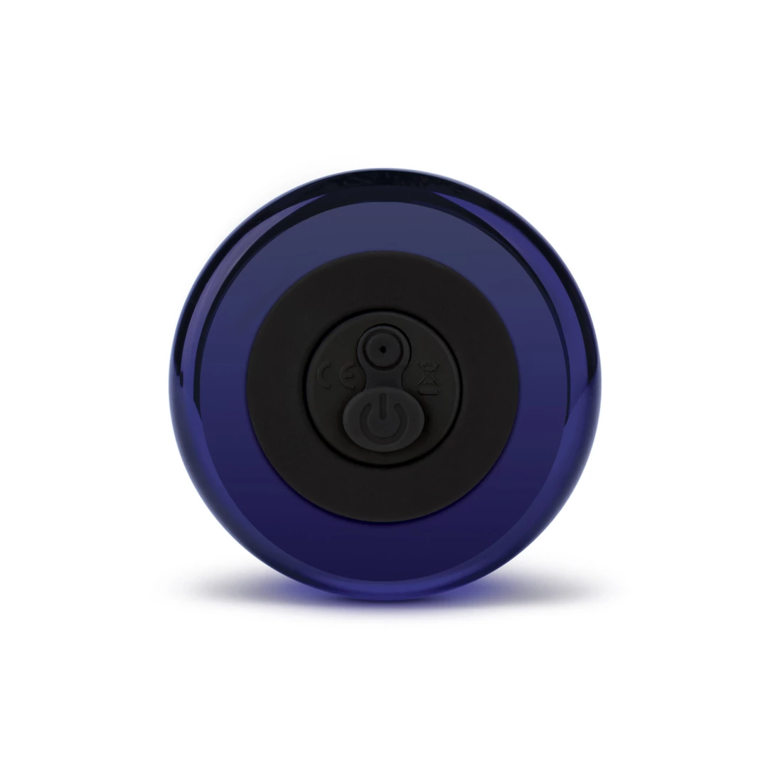 Szklany plug analny wibrujący Glas Vibrating Beaded Butt Plug Szklany plug analny wibrujący Glas Vibrating Beaded Butt Plug