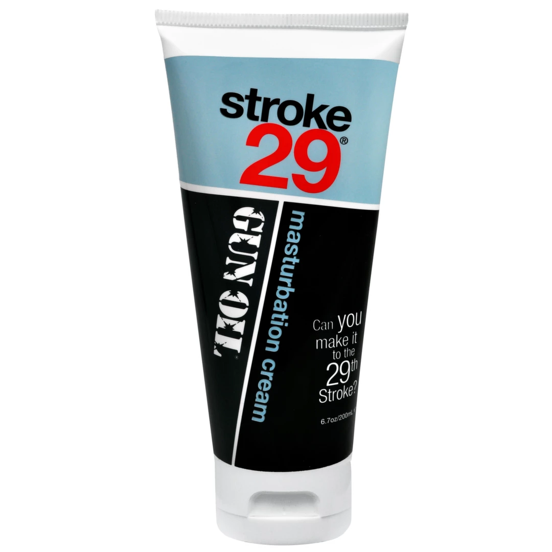 Krem do masażu i masturbacji z aloesem na bazie oleju Gun Oil Stroke 200 ml
