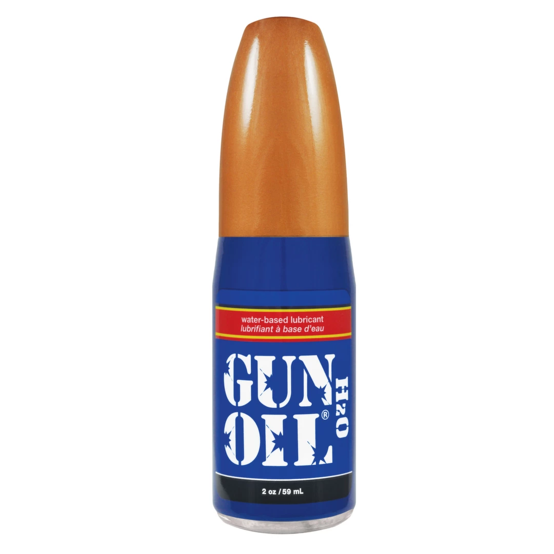 Nawilżający naturalny lubrykant dopochwowy na bazie wody z aloesem i owsem oraz żeń-szeniem i guaraną Gun Oil H2O 59 ml