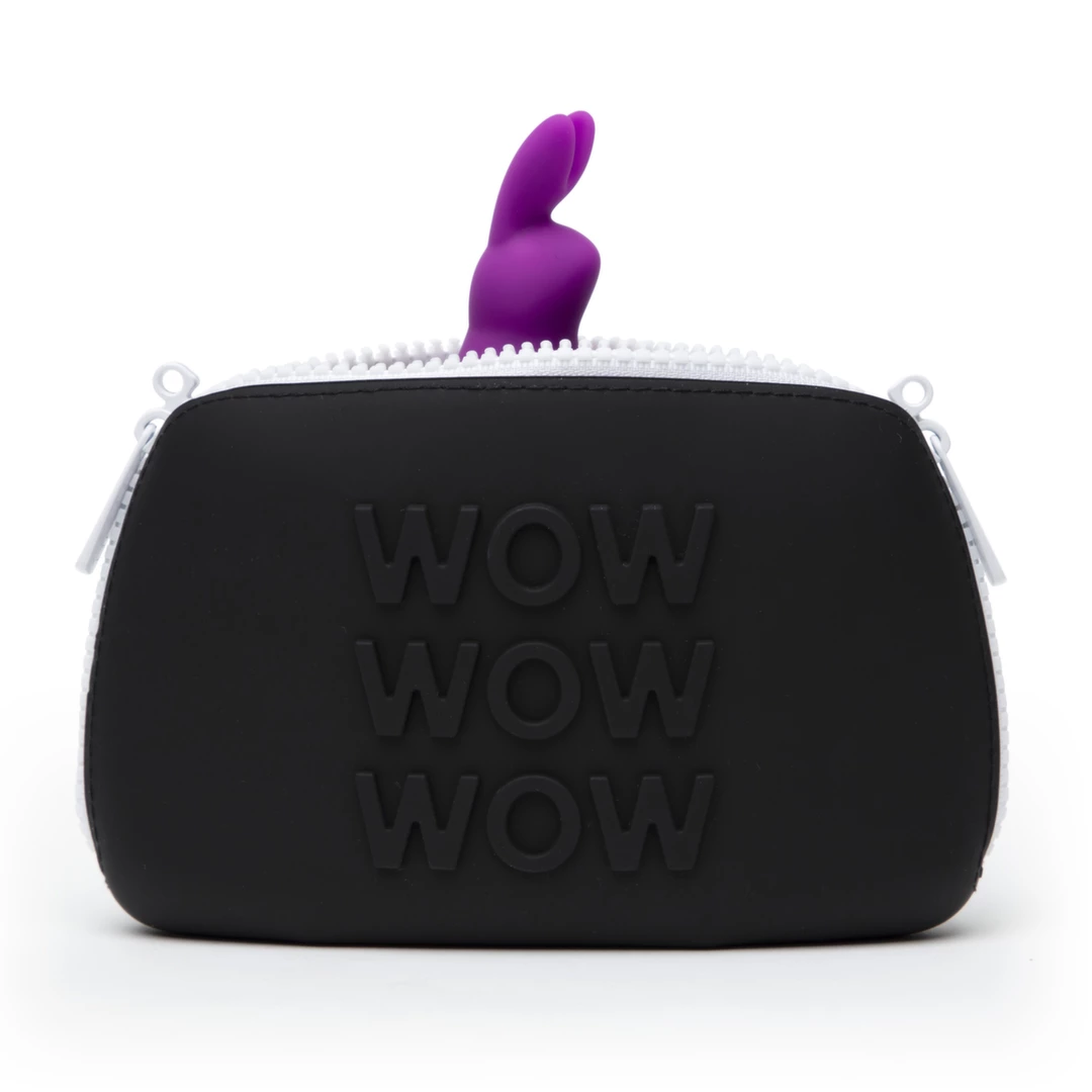 Pierścień wibrujący na penisa w kolorze fioletowym w kształcie królika Happy Rabbit Cock Ring  Pierścień wibrujący na penisa w kolorze fioletowym w kształcie królika Happy Rabbit Cock Ring