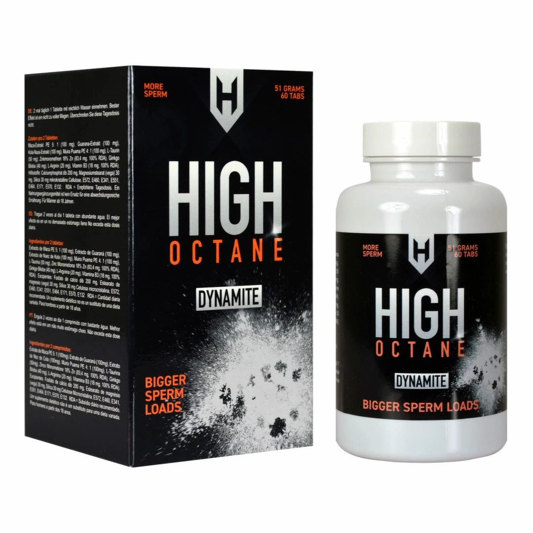Środek na mocny wytrysk High Octane Dynamite 60 szt