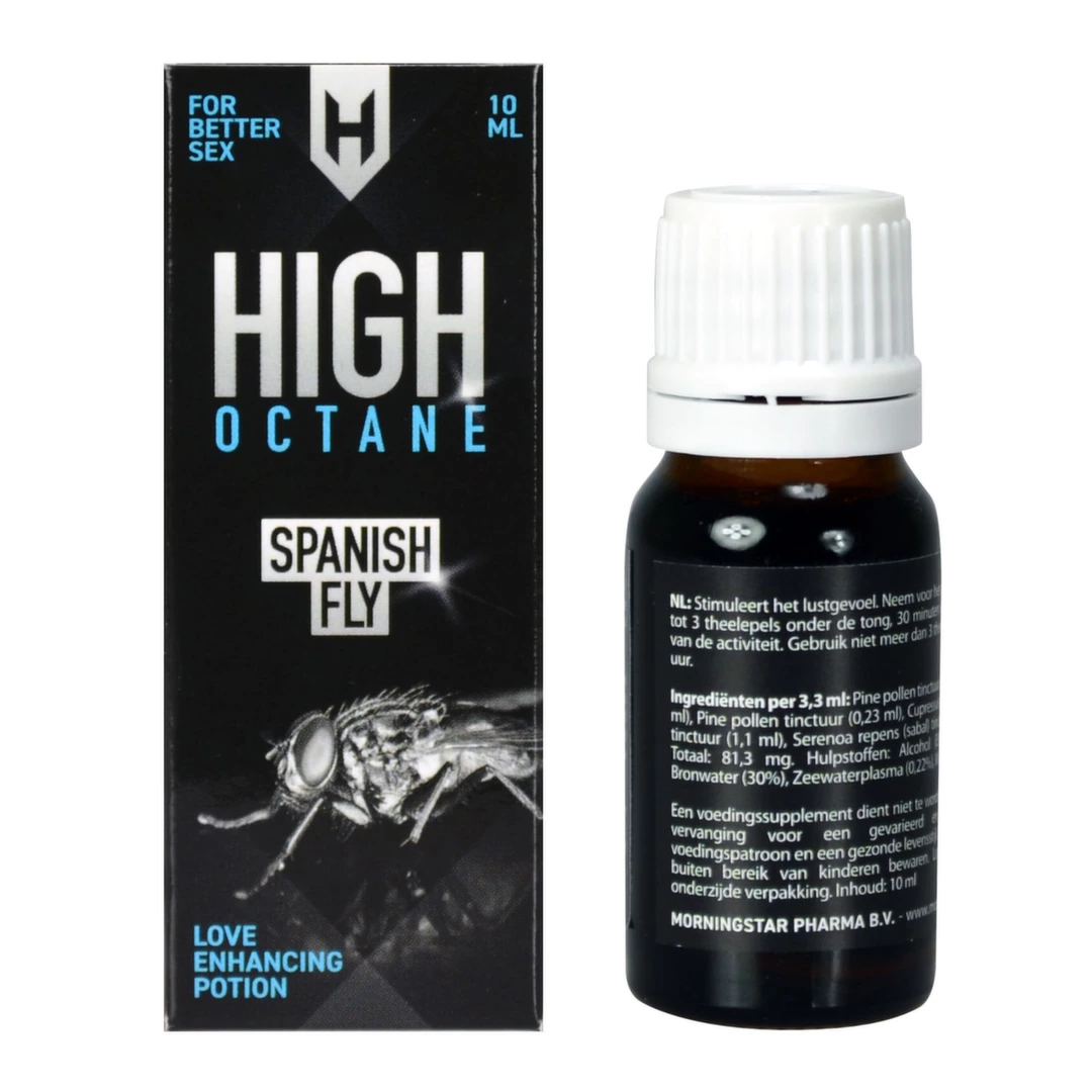 Afrodyzjak na lepszą potencję dla kobiet i mężczyzn High Octane Spanish Fly 10 ml
