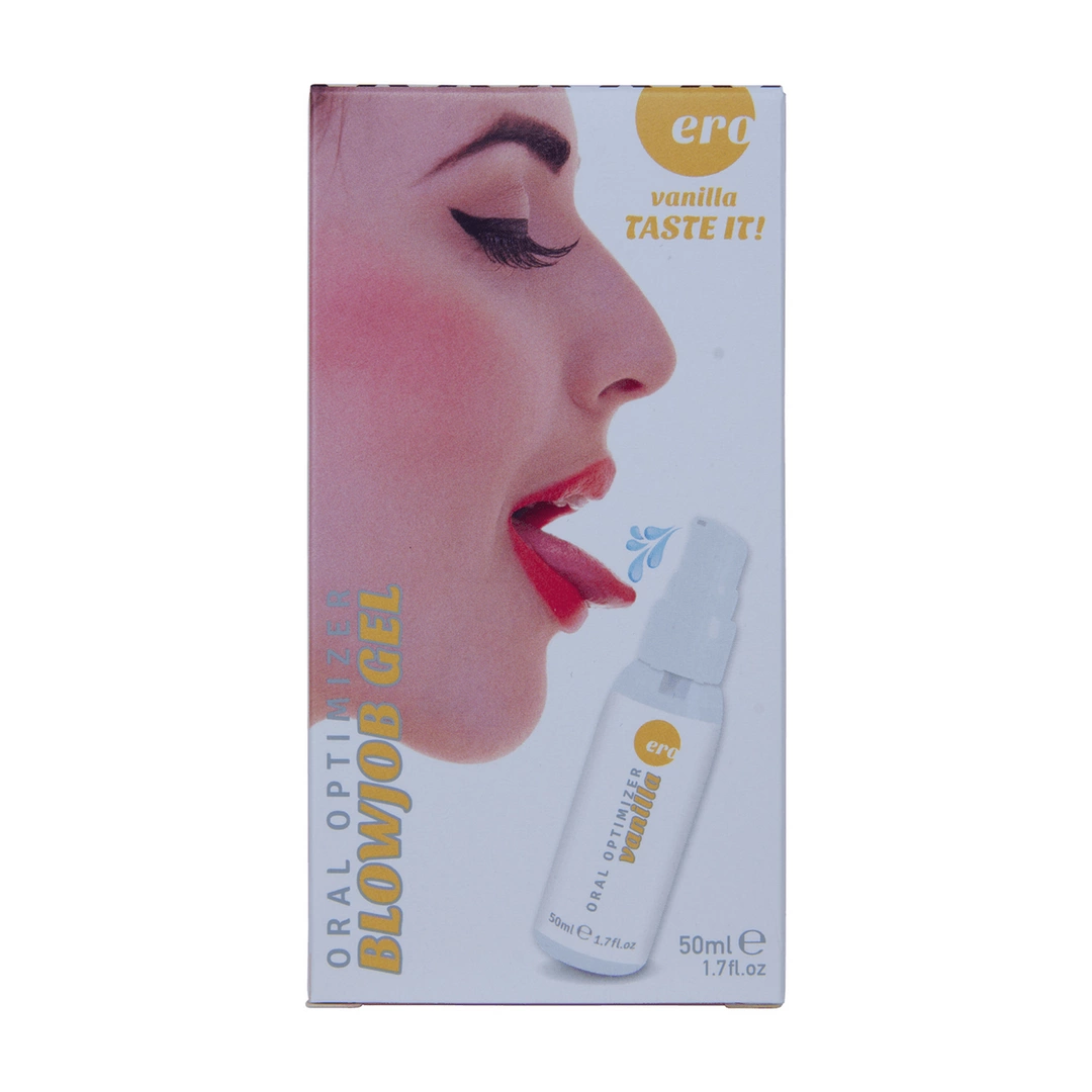 Żel do seksu oralnego a bazie wody o smaku wanilii Hot 50 ml Żel do seksu oralnego a bazie wody o smaku wanilii Hot 50 ml