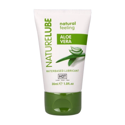Naturalny lubrykant na bazie wody z aloesem Hot 30 ml