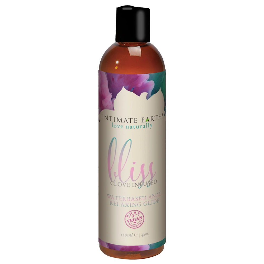 Gęsty, relaksujący lubrykant analny na bazie wody z ekstraktem z goździków Intimate Earth Bliss 120 ml