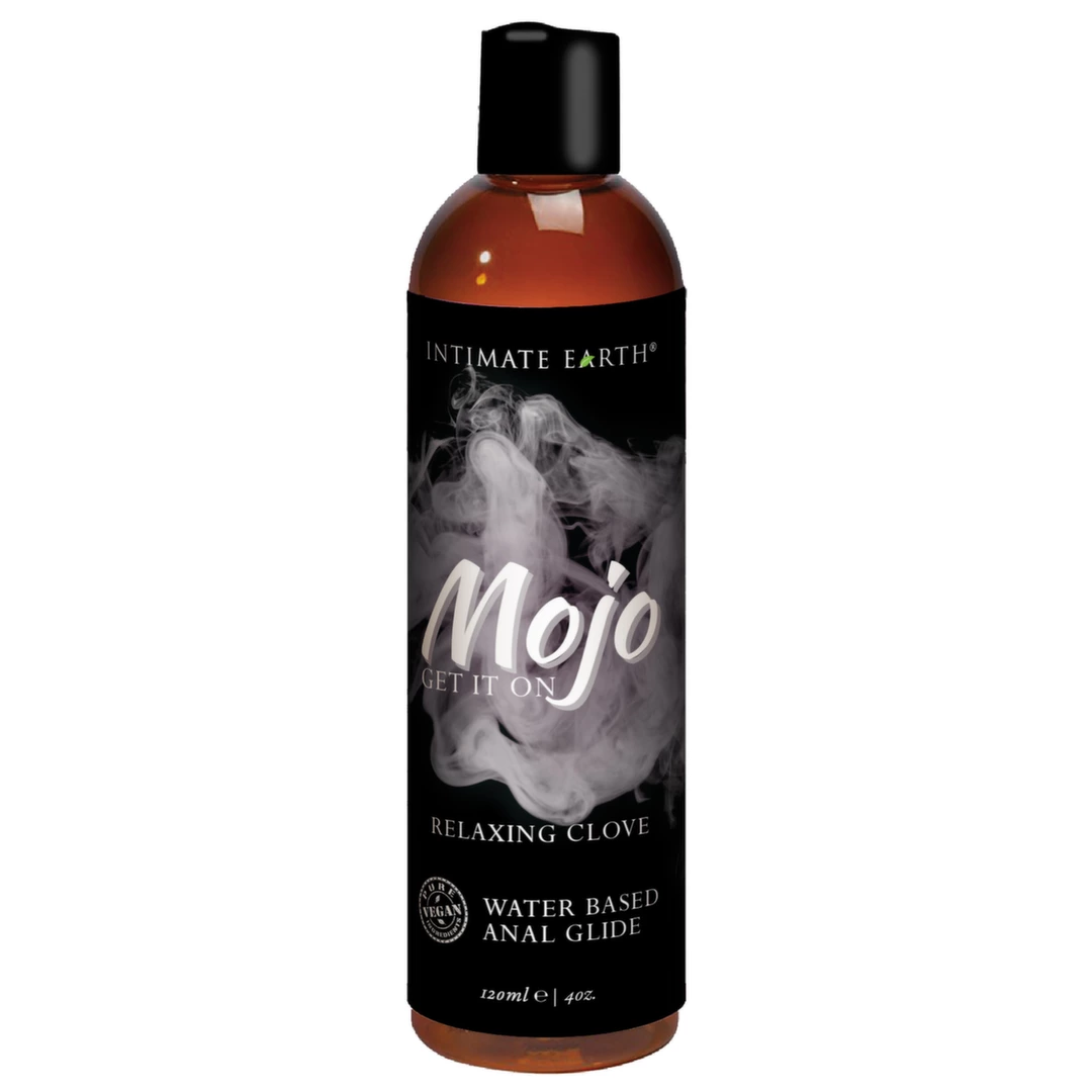 Gęsty, relaksujący lubrykant analny na bazie wody z ekstraktem z goździków Intimate Earth Mojo 120 ml