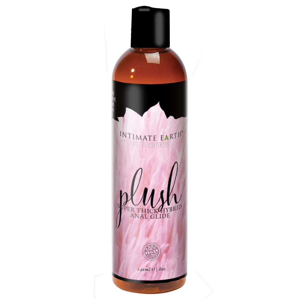 Lubrykant hybrydowy do seksu analnego Intimate Earth Plush Hybrid Anal 240 ml