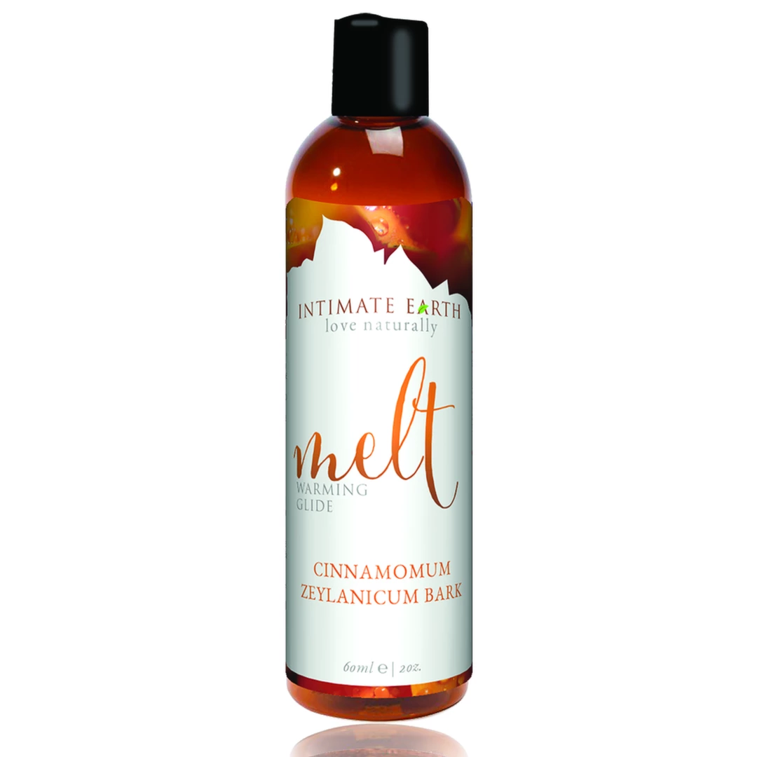 Rozgrzewający lubrykant na bazie wody z ekstraktem z kory cynamonu do seksu waginalnego i masturbacji Intimate Earth Melt 120 ml
