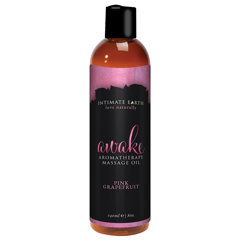 Olejek do masażu z aromatem pieprzu i grejpfruta Intimate Earth Awake 240 ml