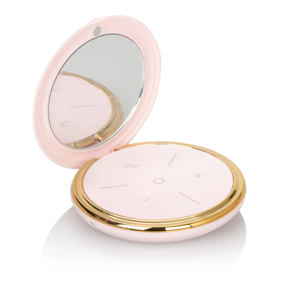 Różowy silikonowy zakrzywiony wibrator do stymulacji łechtaczki do majtek Inspire Vibrating Remote 