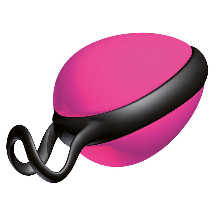 Zestaw kulek gejszy wykonanych z silikonu w kolorach fioletowym i karmazynowym Joydivision Joyballs Secret 