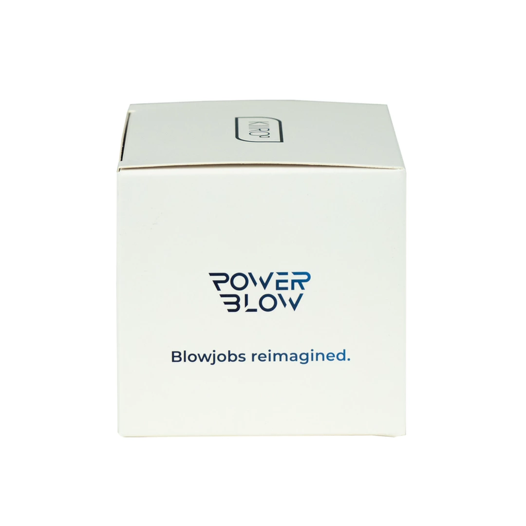 Nakładka masturbacyjna czarna na penisa z funkcją ssania Kiiroo PowerBlow