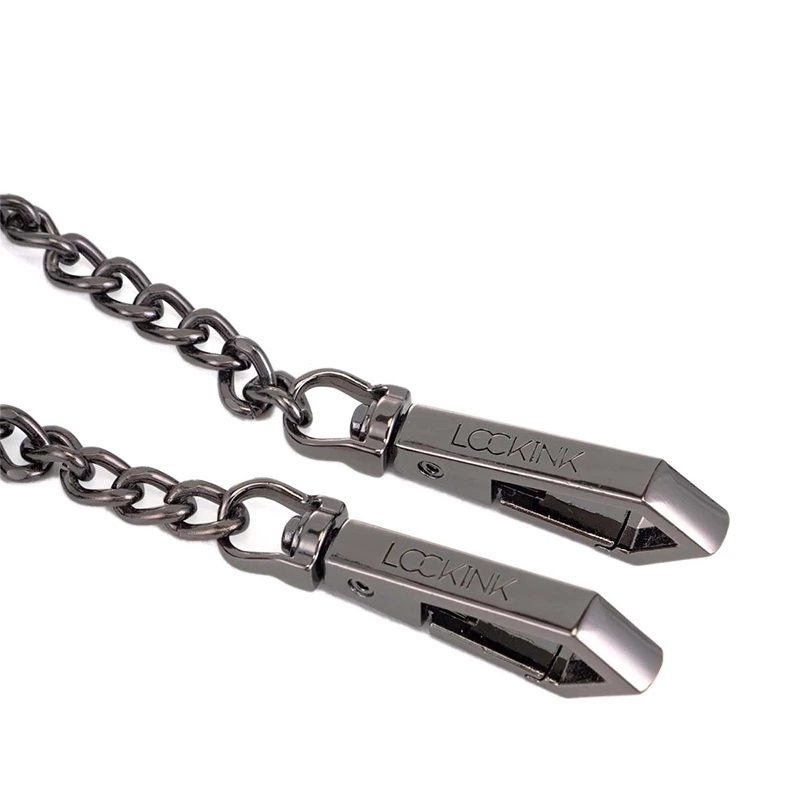 LOCKINK Elegancka torba z zestawem akcesoriow bondage, czarna