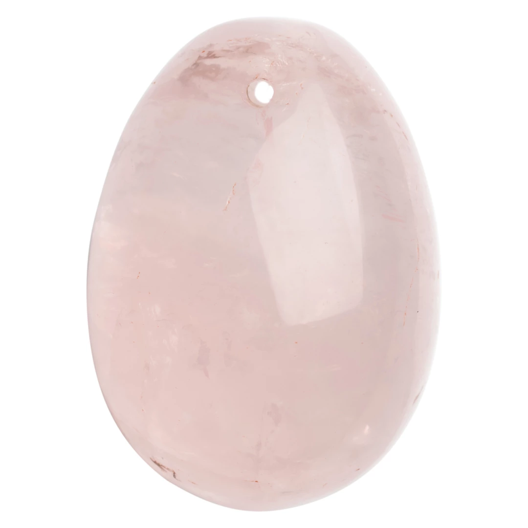 Kulka gejszy wykonana z różowego kwarcu S La Gemmes Yoni Egg  Kulka gejszy wykonana z różowego kwarcu S La Gemmes Yoni Egg