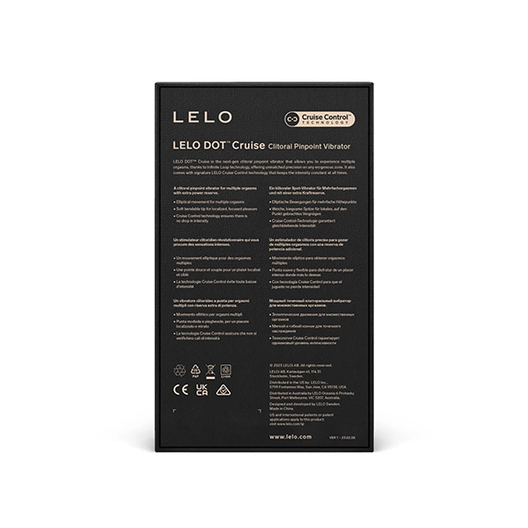 LELO Dot Cruise Sorbet Cytrynowy - Precyzyjny stymulator punktowy