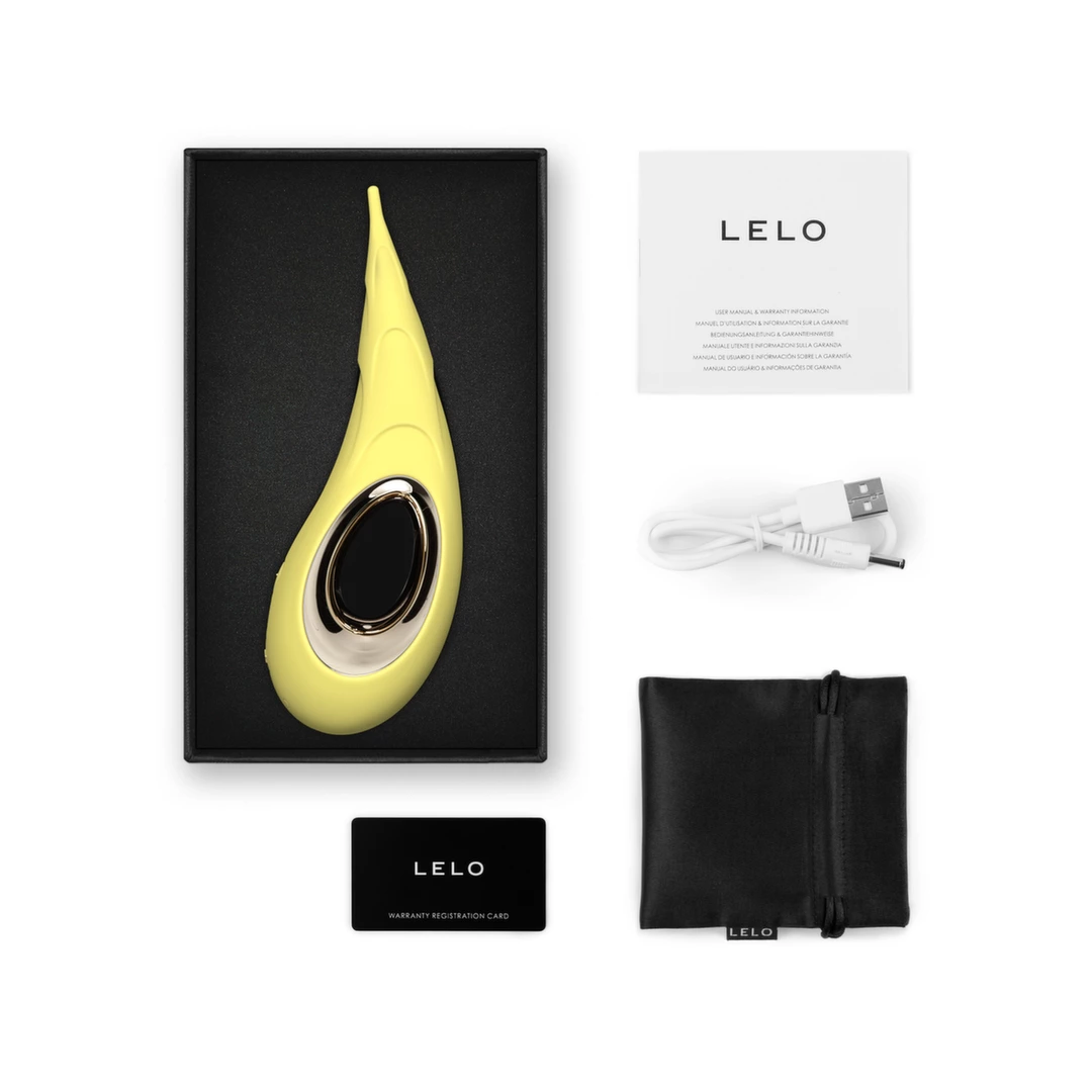 LELO Dot Cruise Sorbet Cytrynowy - Precyzyjny stymulator punktowy