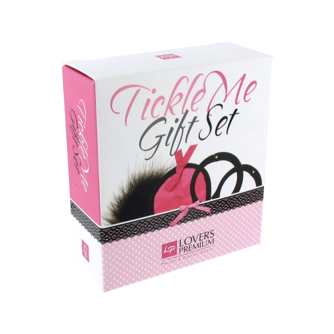 Zestaw akcesoriów - LoversPremium Tickle Me Gift Set Pink