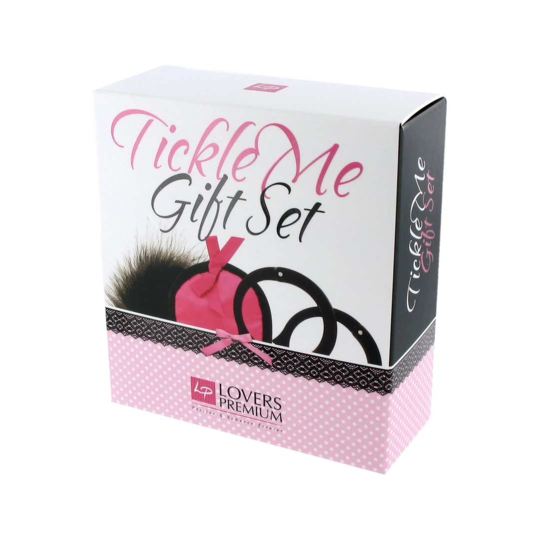 Zestaw akcesoriów - LoversPremium Tickle Me Gift Set Pink