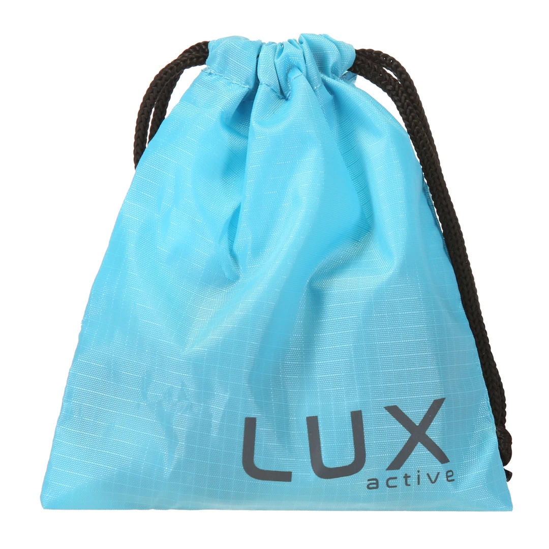 Korek analny wibrujący wykonany z czarnego silikonu z pilotem zdalnego sterowania Lux Active Throb Anal 