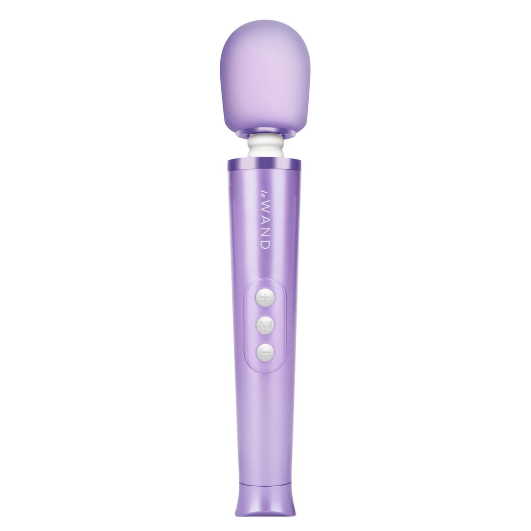 Duży fioletowy silikonowy masażer łechtaczki do masturbacji Le Wand Petite Massager 