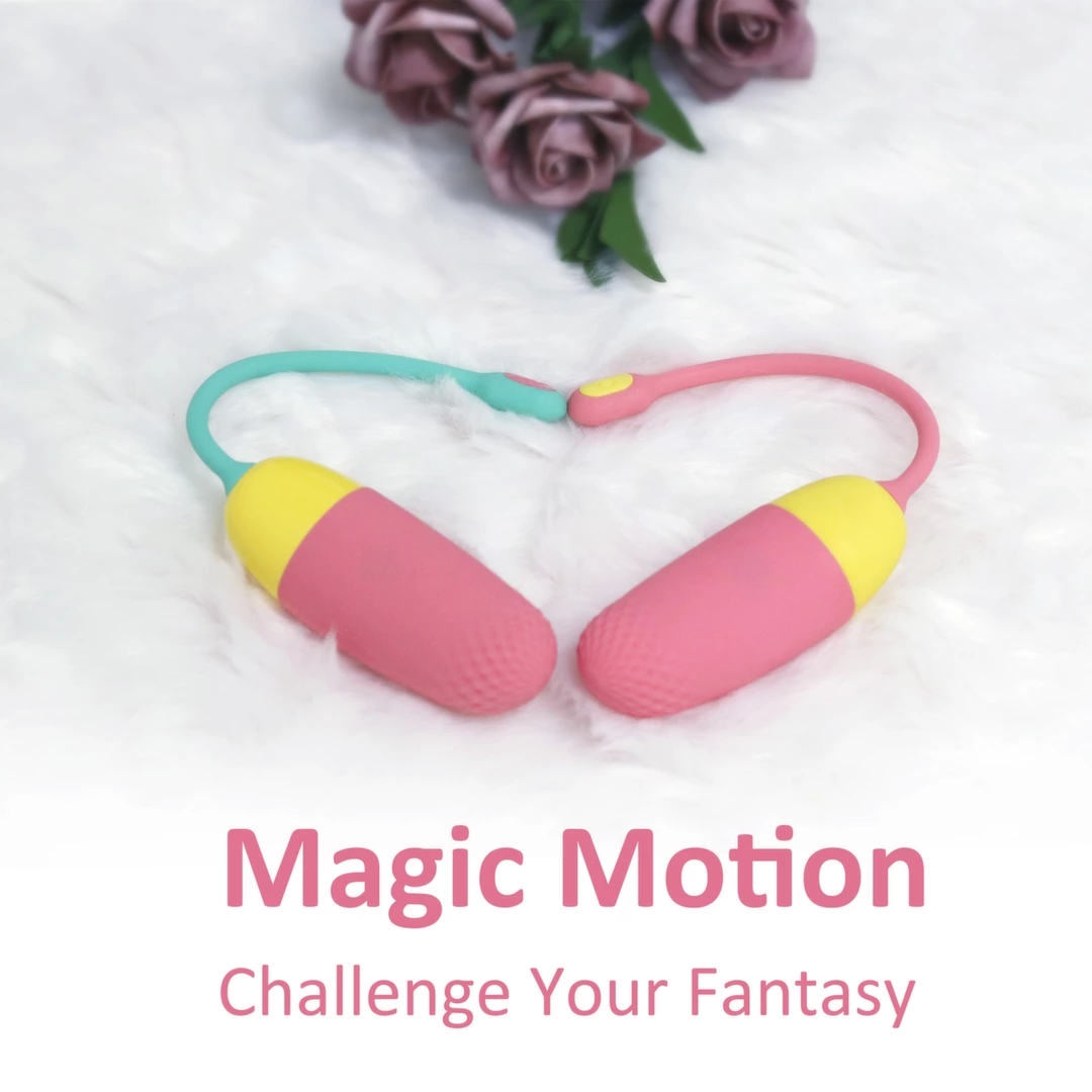 Wibrator do stymulacji łechtaczki i pochwy silikonowy w kolorze różowym Magic Motion Vini  Wibrator do stymulacji łechtaczki i pochwy silikonowy w kolorze różowym Magic Motion Vini
